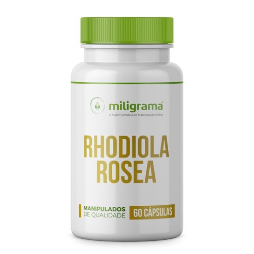 Rhodiola Rosea 300mg 60 Cápsulas da Raiz de Ouro