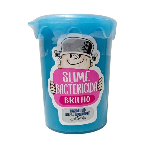 Slime Gelelé Menino Maluquinho Bactericida Brilho Cores Sortidas 180g