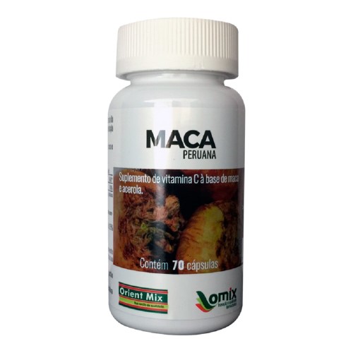 Suplemento Vitamina Omix Mix Maca 70 Cápsulas