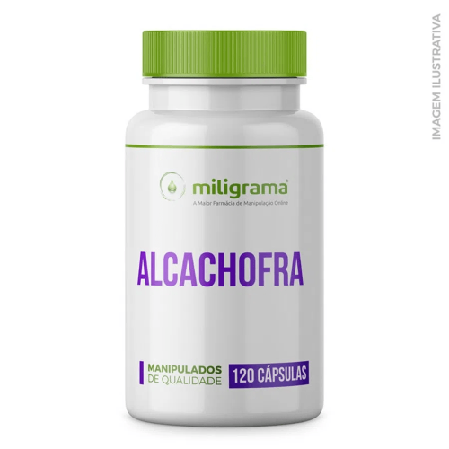 Alcachofra 500mg 120 Cápsulas