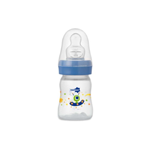 Mamadeira Neopan Criativa Bico Ortodôntico Azul 70ml