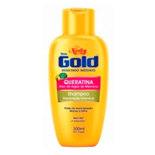 Shampoo Niely Gold Reconstrução Potente com 275ml