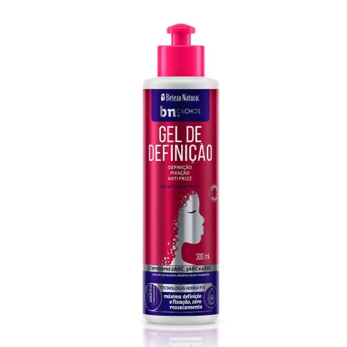 Gel De Definição Beleza Natural Bn Cachos 300ml