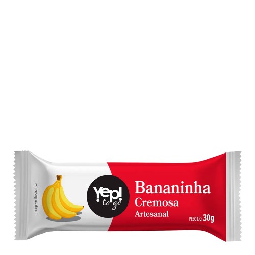 Bananinha Artesanal Yep To Go Cremosa 30g