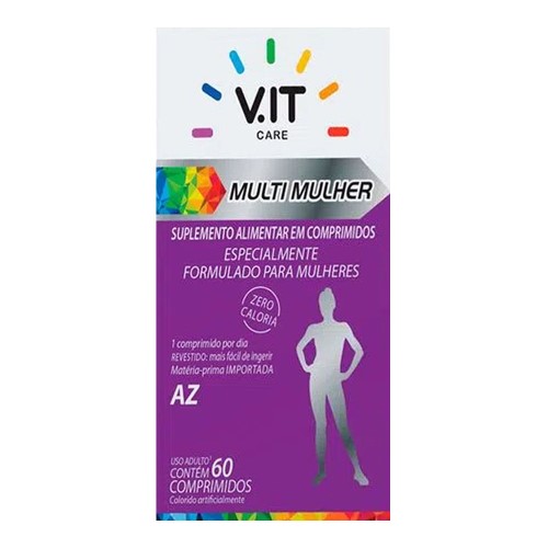 V.IT CARE Multi Mulher 60 Comprimidos