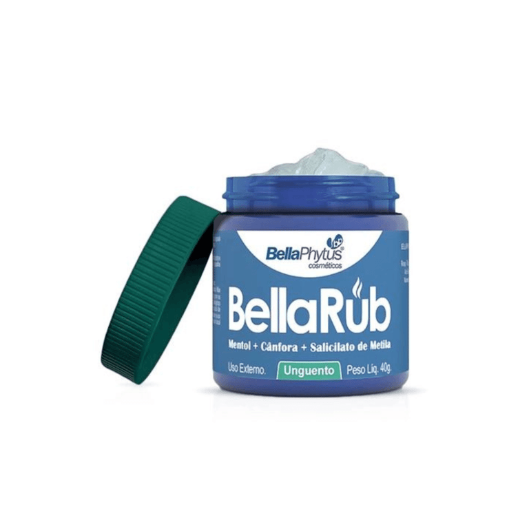 BellaRub frasco com 40g de unguento de uso dermatológico