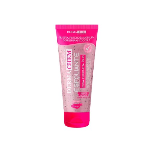 Gel Esfoliante Facial Dermachem Rosa Mosqueta Íons com 100g