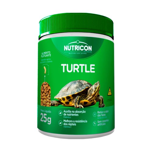 Ração para Tartarugas Nutricon Turtle 25g