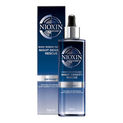 Leave-in Capilar Noturno Nioxin Night Density Rescue com 70ml