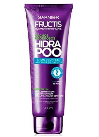 Creme de Limpeza Fructis Hydra Poo Cachos Fechados 200ml