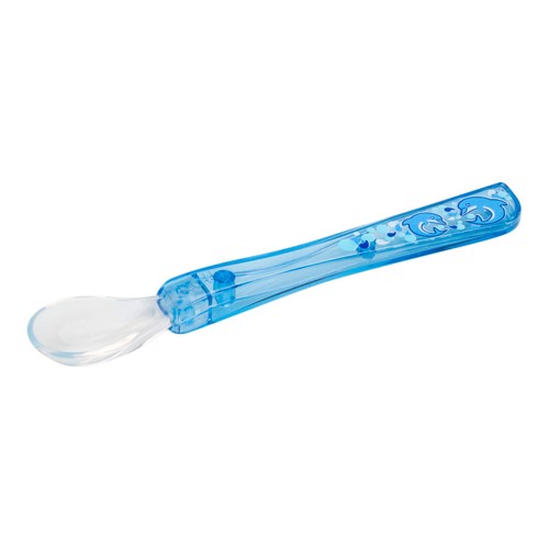 Colher de Silicone Lolly Oceano +4 Meses Boy 1 Unidade