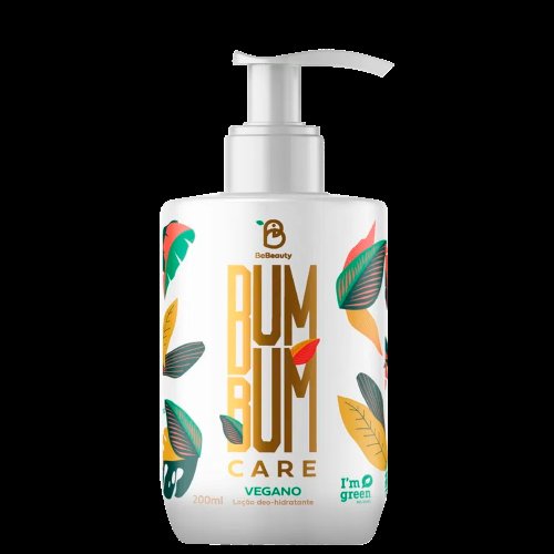 Loção Hidratante BeBrasil BumBum Care Vegano 200ml