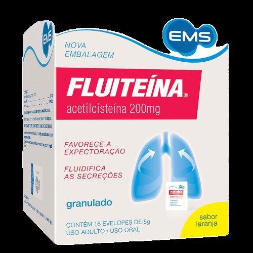 Fluiteina 200Mg 16 Envelopes 5G