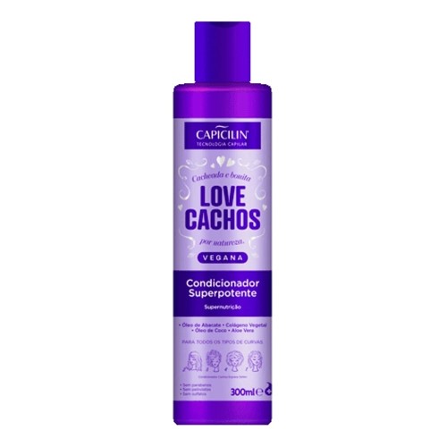 Condicionador Superpotente Capicilin Love Cachos 300ml