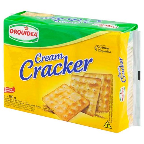 Biscoito Orquidea Cream Cracker 400G