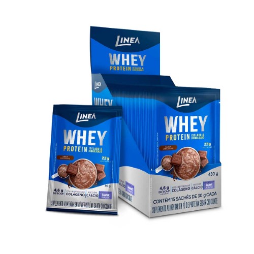 Whey Protein Linea Chocolate Sachê 30g