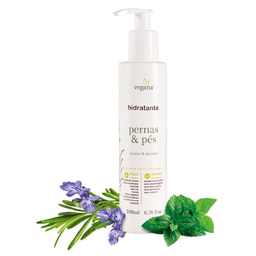 Hidratante Pernas & Pés - 200ml