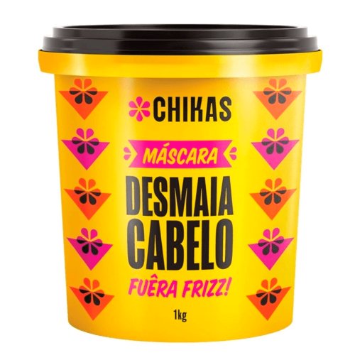 Máscara Capilar Chikas Desmaia Cabelo 1kg