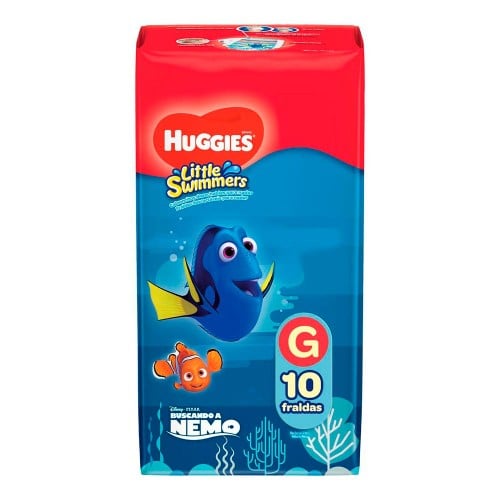 Fralda Huggies Little Swimmers Tamanho G 10 Unidades