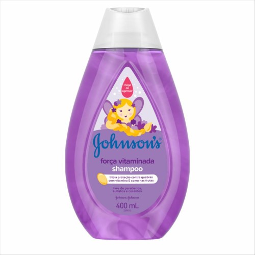 Shampoo Johnson Força Vitaminada com 400ml