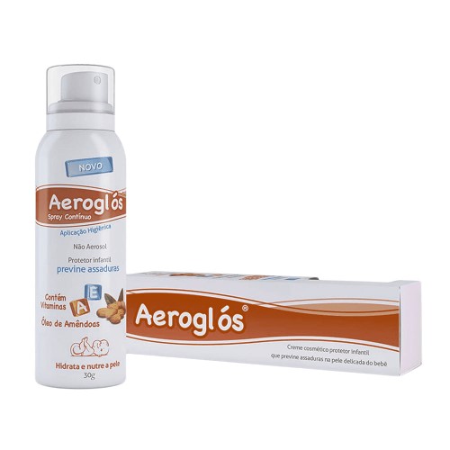 Aeroglós Spray para Prevenção de Assaduras 30g