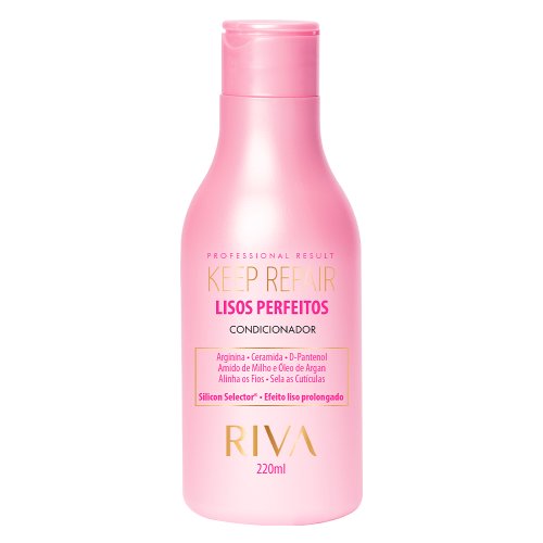 Condicionador Profissional Riva Keep Repair Lisos Perfeitos 220ml