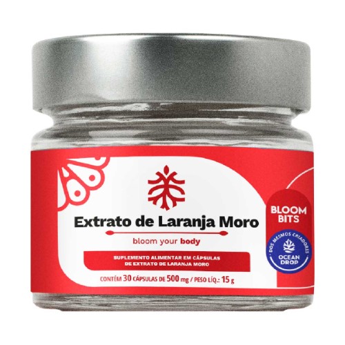 Extrato de Laranja Moro Ocean Drop 30 Cápsulas