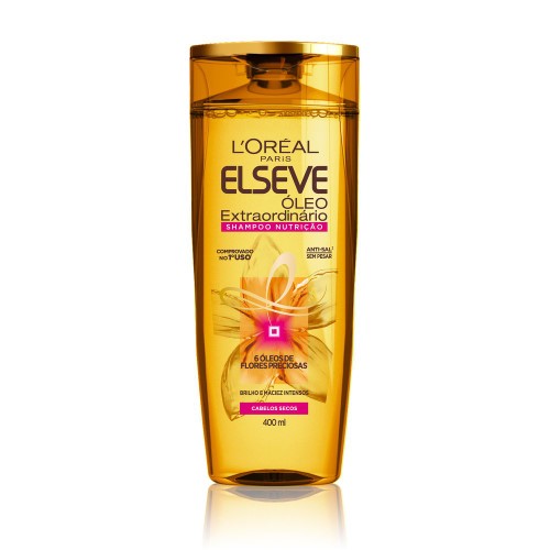 Shampoo L`oréal Paris Elseve Óleo Extraodinário 400ml