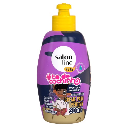 Creme De Pentear Infantil Salon Line To De Cachos Kids 300ml