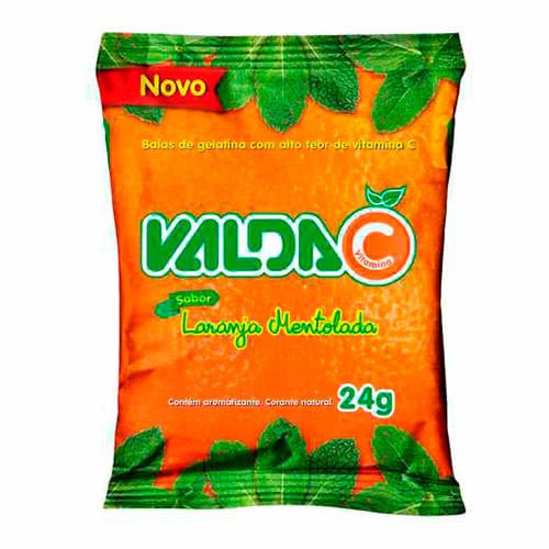 Valda C Laranja Mentolada 24g