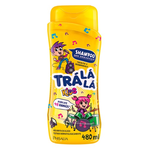 Shampoo Infantil Trá Lá Lá Aventura Justice League Sem Embaraço 250ml