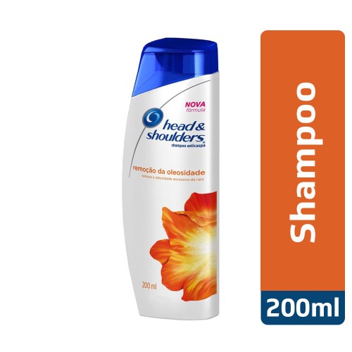 Shampoo Head & Shoulders Remoção da Oleosidade com 200ml