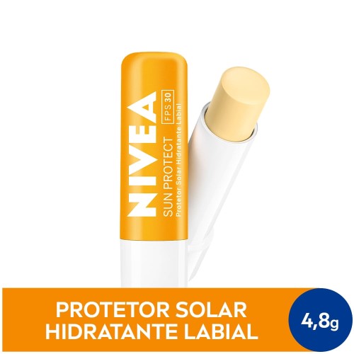 Protetor Solar Hidratante Labial Nivea Sun Protect FPS 30 4,8g