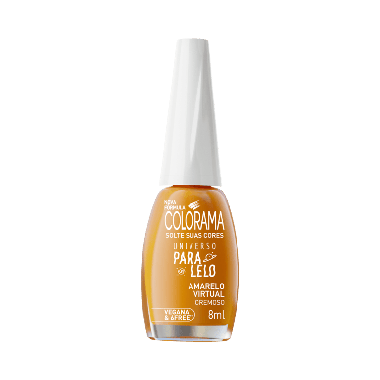 Esmalte Colorama Cremoso Universo Paralelo Amarelo Virtual 8ml