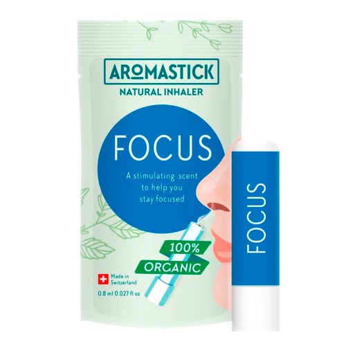 Inalador Nasal Orgânico Foco – AromaStick