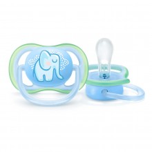 Chupeta Ultra Air 0-6m Unitária Elefante Philips Avent Scf086/01