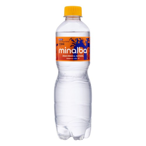 Água Mineral Minalba 510ml Com Gás