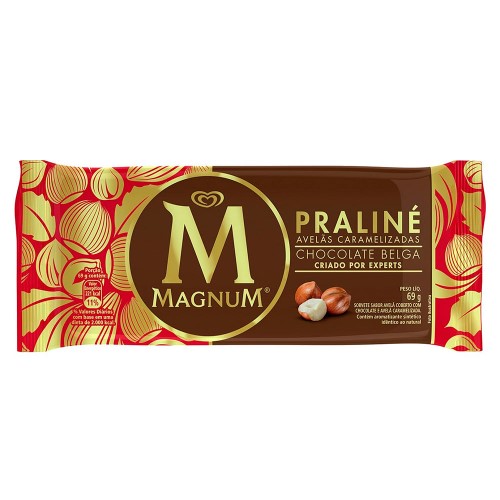 Sorvete Kibon Magnum Praliné 69g