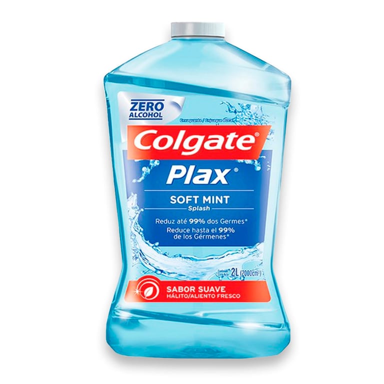 Antisséptico Bucal Plax Sem Álcool Refil 2L Sem Bomba - Colgate