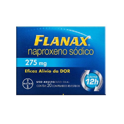 Flanax 275mg com 20 comprimidos