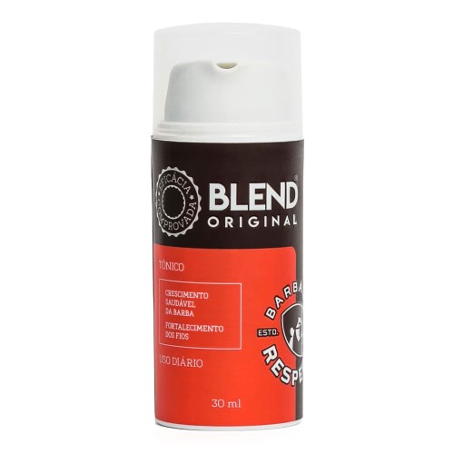 Tônico Para Crescimento Da Barba Blend Original Barba De Respeito 30ml