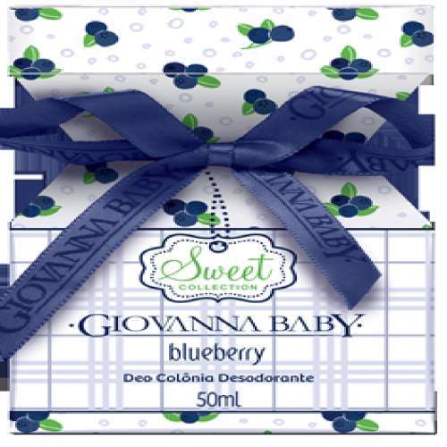 Deo Colônia Desodorante Giovanna Baby Blueberry