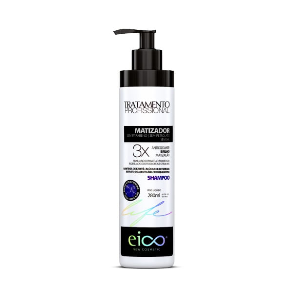 Shampoo Eico Life Maizador com 280ml