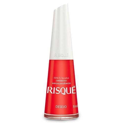 Esmalte Cremoso Risqué Vermelho Desejo 8ml