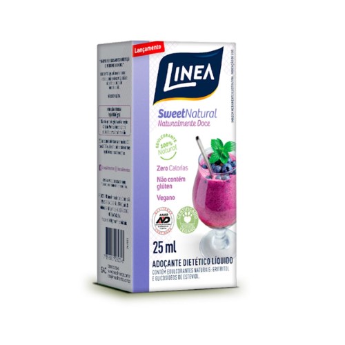 Adoçante Líquido Linea Sweet Natural com 25ml