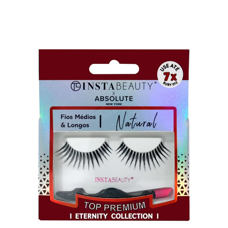 Instabeauty Natural Ruby 012 - Cílios Postiços