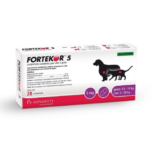 FORTEKOR 5 - caixa com 28 compr.