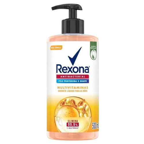 Sabonete Líquido Para Mãos Rexona Multivitaminas 500ml