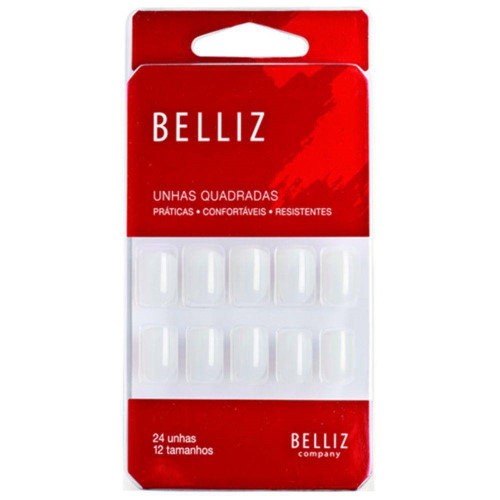 Unhas Postiças Belliz - Quadradas