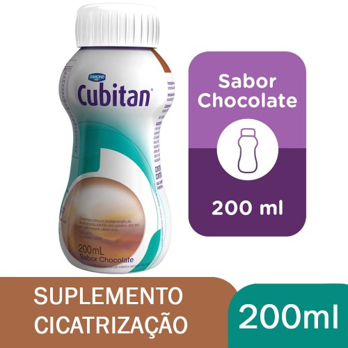 Suplemento Alimentar Cubitan Sabor Chocolate com 200ml